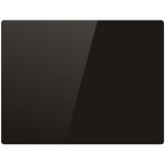 Radiateur �lectrique verre c�ramique glass noir c�ramique 1500w