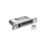 Radiateur lectrique inox space saver plinthe 100mm pour 58m - thermador