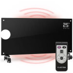 Radiateur electrique mobile, chauffage electrique mural 2000w  faible consommation d'energie pour maison, ...