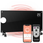 Radiateur electrique mobile, chauffage electrique mural intelligent 2000w  faible consommation d'energie ...