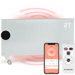 Radiateur electrique mobile, chauffage electrique mural intelligent 2000w  faible consommation d'energie ...