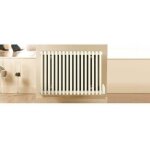 Radiateur �lectrique � fluide caloporteur horizontal 1000w epok h - finimetal 3630610