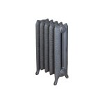 Matisre - radiateur fonte fleuri - hauteur 660mm - longueur 380mm - 520 watt - epaisseur 203mm - contenance ...