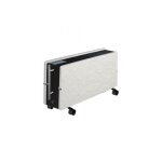 Radiateur  inertie optimus natura blanc 1600w - valderoma pn1600o