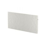 Radiateur  inertie wifi ardoise blanche 2000w horizontal - valderoma ab2000w
