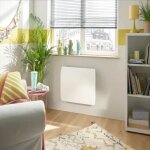 Radiateur oslo vertcial 1500w blanc
