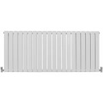 Radiateur plat mural 60 x 140 cm blanc brillant pour salle de bain, cuisine, maison moderne design scandinave ...