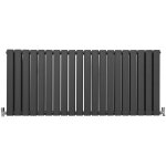 Radiateur plat mural 60 x 140 cm gris antracite pour salle de bain, cuisine, maison moderne design scandinave ...