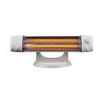 Suinga - radiateur pour salle de bains avec support 1200w, s�lection de puissance par cordon, �mission ...