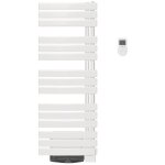 Radiateur sèche - serviette électrique mixte 750 + 1000w blanc (éraflure) avec ventilation 1450x550x150mm ... Radiateur sèche - serviette électrique mixte 750 + 1000w blanc (éraflure) avec ventilation 1450x550x150mm ...