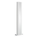 Hudson reed - radiateur vertical design avec miroir ? blanc ? 160 x 26. 5cm ? sloane