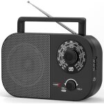 Radio portable am, fm, sw, fm poste radio portable, aliment�e secteur et la batterie pour une r�ception, ...