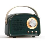 Radio r�tro mini enceinte sans fil - portable avec radio fm, bluetooth, rechargeable, volume �lev�