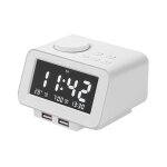 Feiyue - radio - rveil numrique - variateur d'intensit 0 - 100 %, deux rveils avec mode semaine / ...