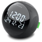 Radio rveil tuner fm pll / 20 prslections - 5 sons de la nature + br muse - m197bt