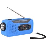 Fei yu - radio solaire am / fm 2000 mah avec lumire led, alarme sos d'urgence