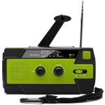 Radio d'urgence solaire 2. 0, radio d'urgence  manivelle, radio am / fm portable, chargeur de lampe ...