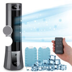Rafrachisseur d'air 5 en 1 klarstein skyscraper frost 100m / h 45w gris
