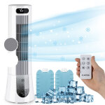 Rafrachisseur d'air klarstein skyscraper frost 4 en 1 100m / h 45w blanc