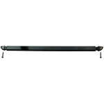 Rail de 42 cm en aluminium avec embouts pour motorisation de volet battant - noir
