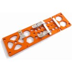 Rail de guidage � angle droit, pince � 90 degr�s pour le travail du bois