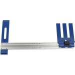 Rail de guidage de coupe - bois, plastique d'ingnierie bleu argent haute duret en alliage d'aluminium ...