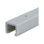 Rail pour portes pliantes salice d�cor : argent - fixation : a visser - hauteur : 16 mm - largeur : 20 ...