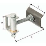 Rail porte simple m16