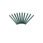 Mucola - rails de serrage fixation de la clôture en pvc écran d'intimité double tige tapis vert Mucola - rails de serrage fixation de la clôture en pvc écran d'intimité double tige tapis vert