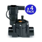 Lot de 4 lectrovanne d'arrosage rain bird lfv, 24v 3 / 4'', pour les programmeurs lectriques