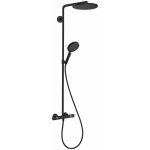 Hansgrohe - raindance select s colonne de douche 240 1jet powderrain avec mitigeur thermostatique noir ...