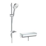 Hansgrohe - raindance select e combi douche e 120 3jet avec barre 65 cm / ecostat select chrom
