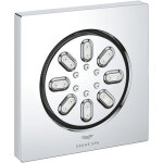 Rainshower aqua - douchette lat�rale avec corps encastr� et joint d'�tanch�it�, chrome (26802000) - grohe ...