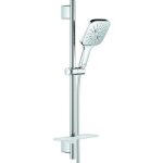 Rainshower smartactive cube - set de douche de tte 130 9, 5 l / min, 3 jets, barre 60 cm et flexible, ...
