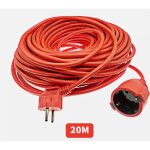 Rallonge �l�ctrique 20m pour multiprise - c�ble d'extension - ip44 - rallonge de c�ble