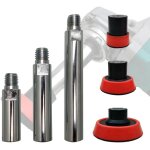 Rallonge pour meuleuse d'angle avec filetage 5 / 8  - 11, plaque d'appui pour tampon, tige de connexion ...