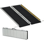 Rampe d'acc�s pour fauteuil roulant, 122 cm (l) x 73 cm (l), capacit� de charge de 272 kg, les escaliers, ...