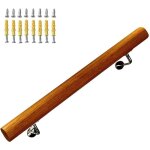 Rampes d'escalier en bois pour intérieur, rampes d'escalier murales pour maison, salle de bain, couloir, ... Rampes d'escalier en bois pour intérieur, rampes d'escalier murales pour maison, salle de bain, couloir, ...