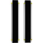 Costway - rampe fauteuil roulant rampe t�lescopique antid�rapant en aluminium longueur ajustable 121, ...