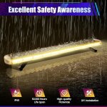 Rampe gyrophare led barre lumineuse stroboscopique lampe d'avertissement de panne de voiture barre lumineuse ...