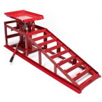 Wiltec - rampe de levage et jack hydraulique ? 1140 x 255 x 290 mm ? capacit� de charge 2000 kg ? r�glable ...