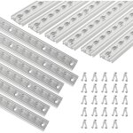 Randaco 12x set de rail, aluminium, arrimage du chargement