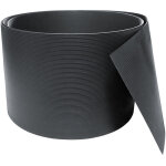 Randaco brise - vue cl�ture rigide gris anthracite 40 bandes pvc 2, 5 m �tanche anti - moisissure pose ...