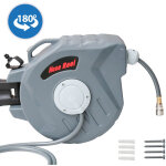 Randaco enrouleur de tuyau � air comprim� automatique mural ? pivotant 180�, pour atelier et garage