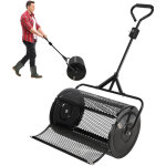 Randaco �pandeur � engrais 75 l, 60 � 40 cm ? �pandeur manuel pour pelouse et jardin noir