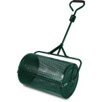 Randaco �pandeur de jardin 75 l ? 60 � 40 cm, �pandeur � rouleau pour engrais et semences vert