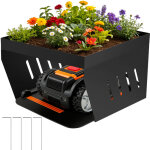 Randaco garage pour tondeuse � gazon protection uv toit pour robot tondeuse garage pour robot tondeuse ...