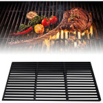 Randaco grille en fonte 54 � 34 cm ? grille �maill�e pour barbecue charbon, barbecue � gaz et four, accessoire ...