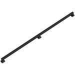 Randaco rampe escalier murale main courante escalier noire rev�tement garde corps longueur 120 cm fabriqu� ...