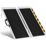 Randaco rampe fauteuil roulant 91cm rampe pliable antid�rapant en aluminium 2x portable surface antid�rapante ...